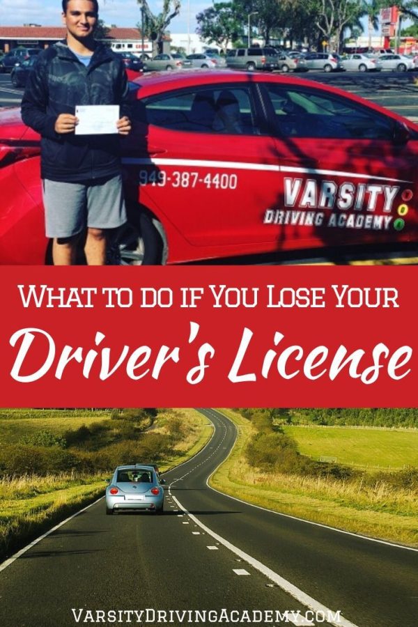 What To Do If You Lose Your Drivers License - Varsity Driving Academy