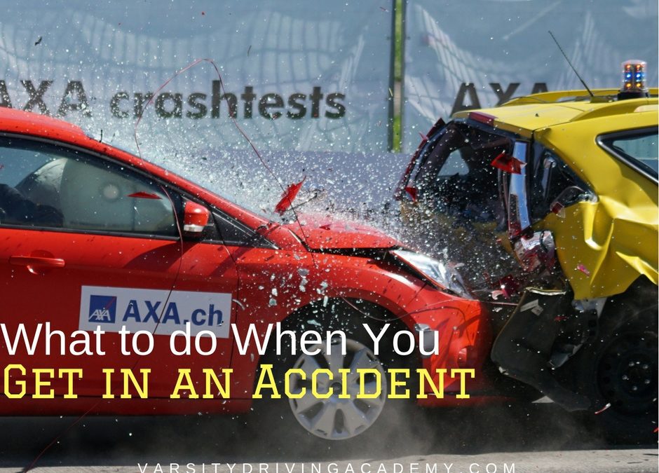 When you get in an accident there are a few things that must be done first to keep you immediately safe and safe after everything has settled down.