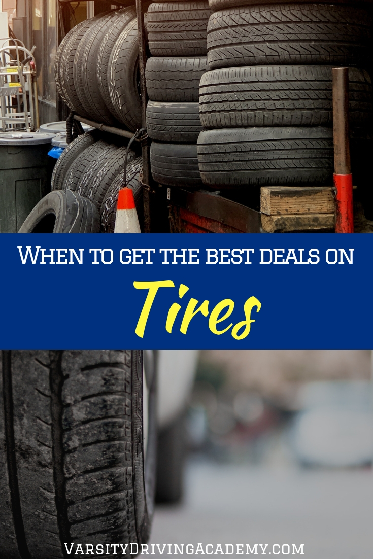 We all should plan ahead and save some money simply by knowing when to get the best deals on tires for your car before you need them.