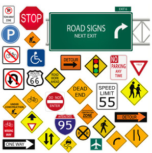 Road signs to follow - Varsity Driving Academy